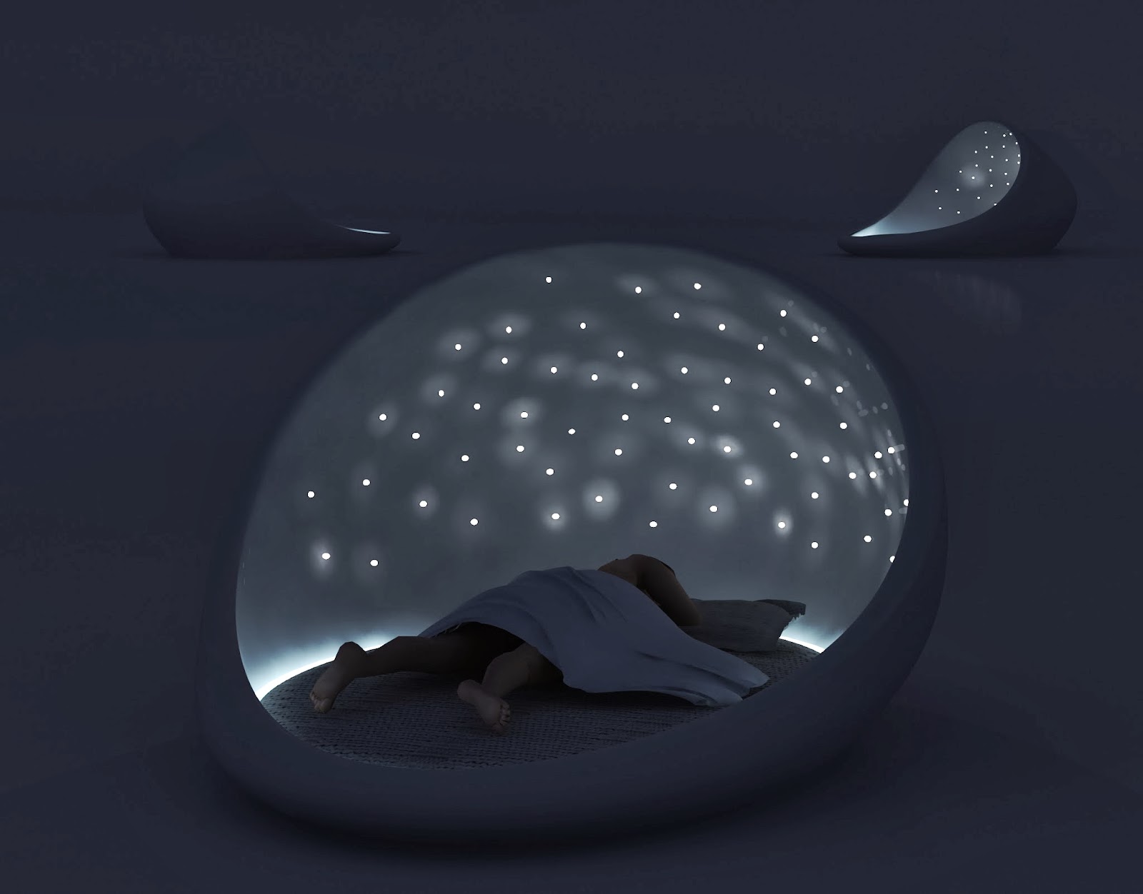 The Cosmos Bed by Natalia Rumyantseva
