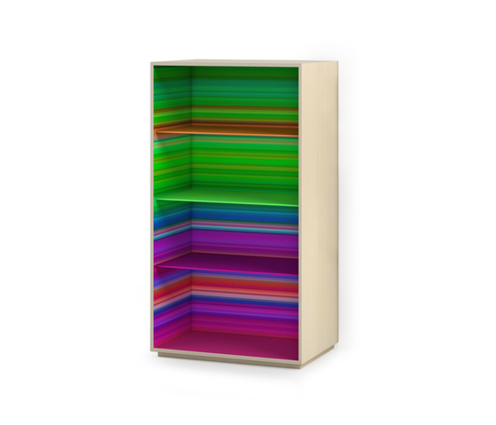 Color Fall Bookcase by Garth Roberts for Casamania