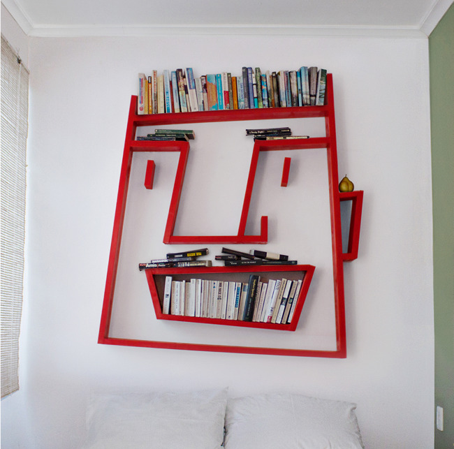 Face Shelving by Alexi Mccarthy