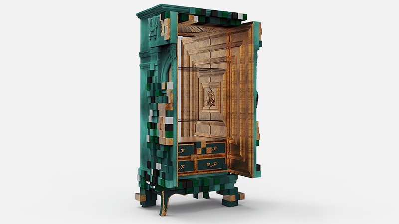 Piccadilly Cabinet by Boca do Lobo & André Teoman Ozguler Passos