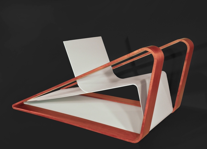 A Volare Lounge Chair by Jason Mizrahi