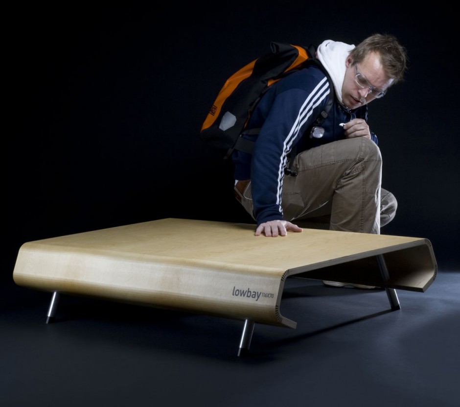 Lowbay Coffee Table by Han Koning