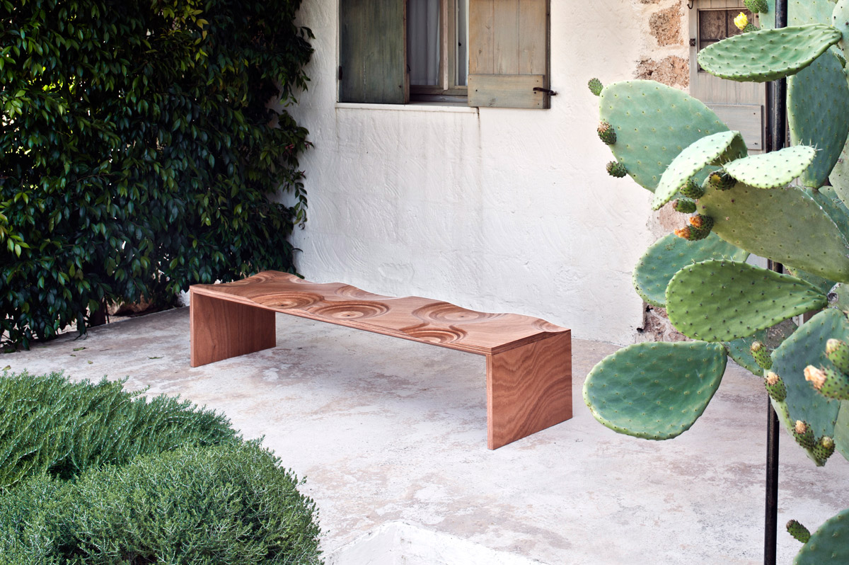 Ripples Outdoor Bench by HORM