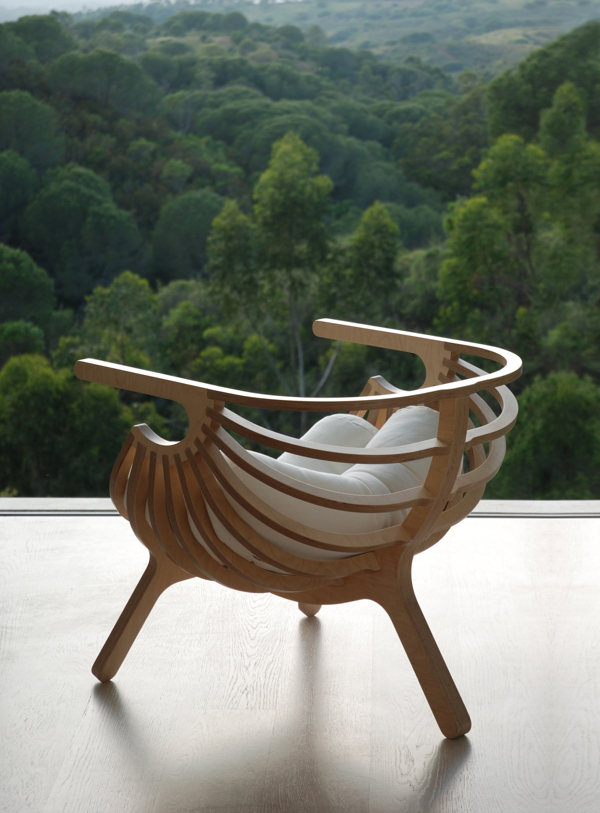 Shell Lounge Chair W.01 by Branca-Lisboa