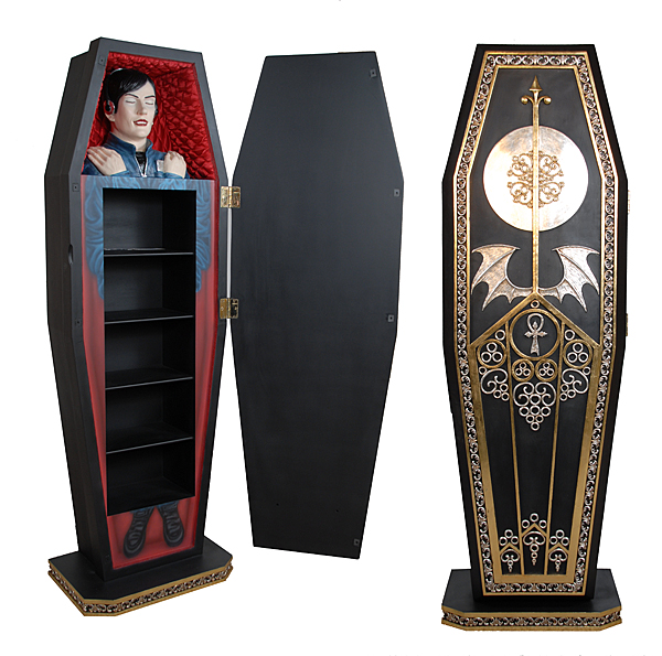 #SohoHalloween: Vampire Coffin Cabinet