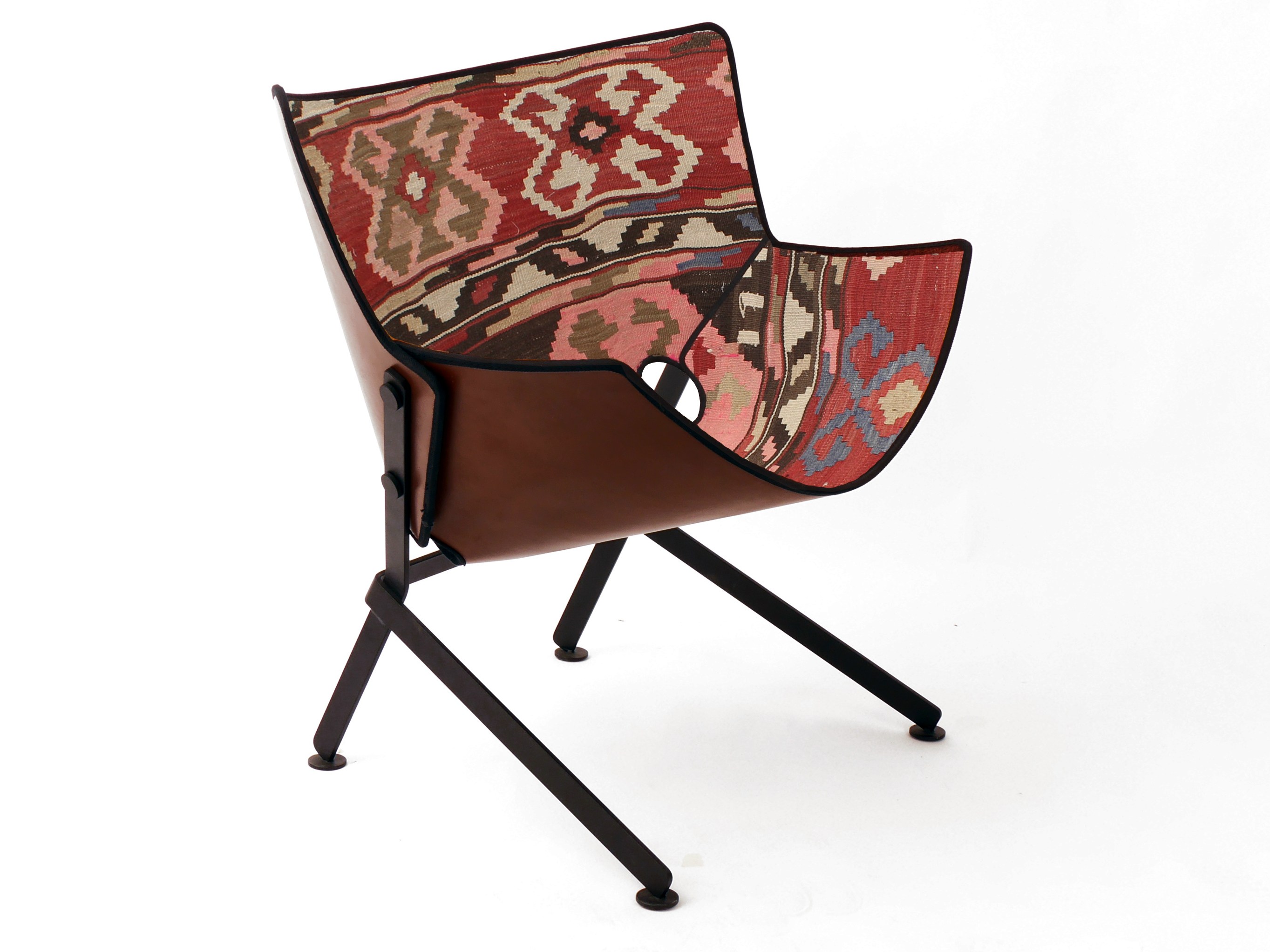 El Santo Libre Lounge Chair by Christophe de la Fontaine for Dante