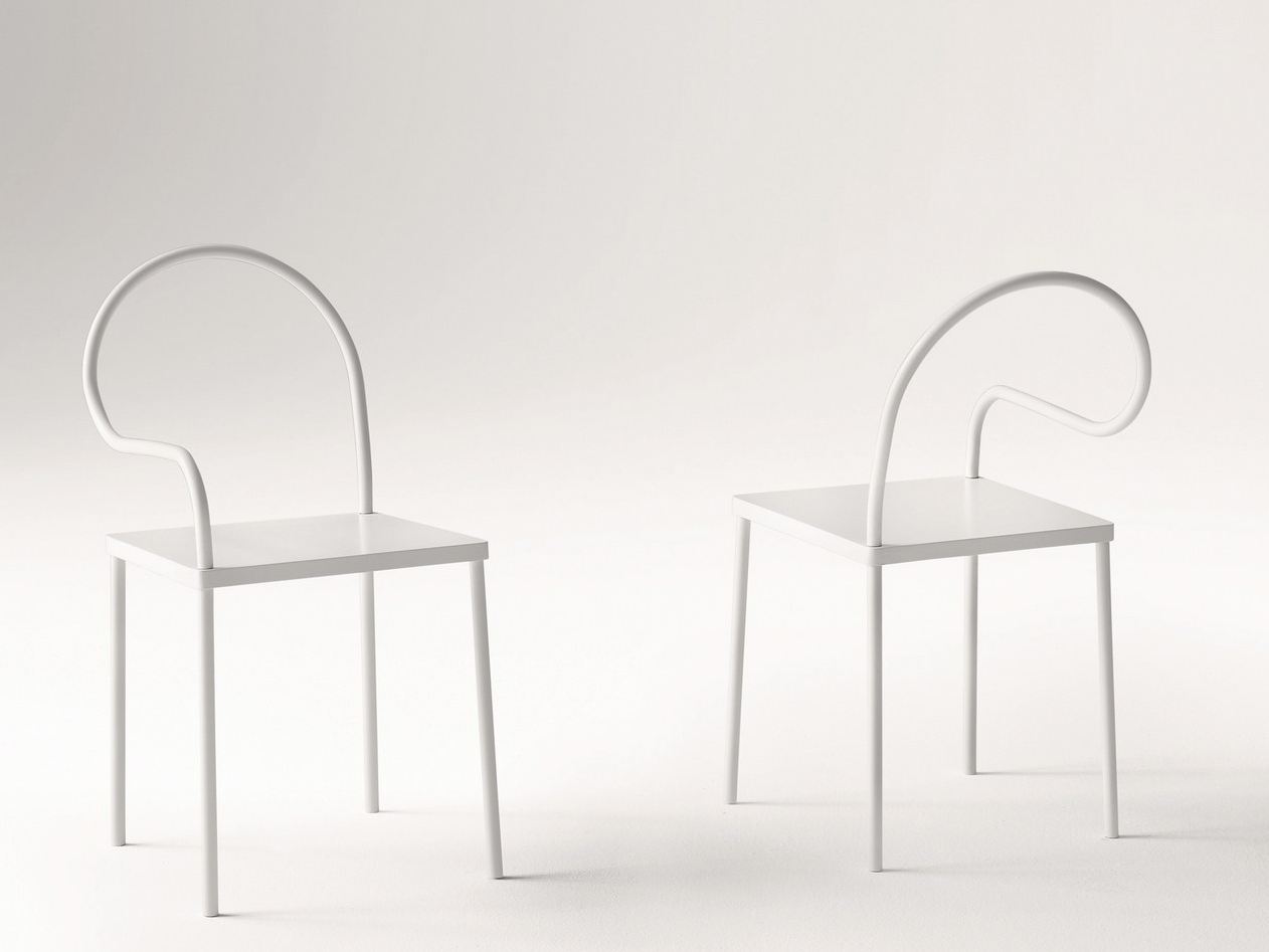 Softer Than Steel Dining Chair by Nendo for Desalto