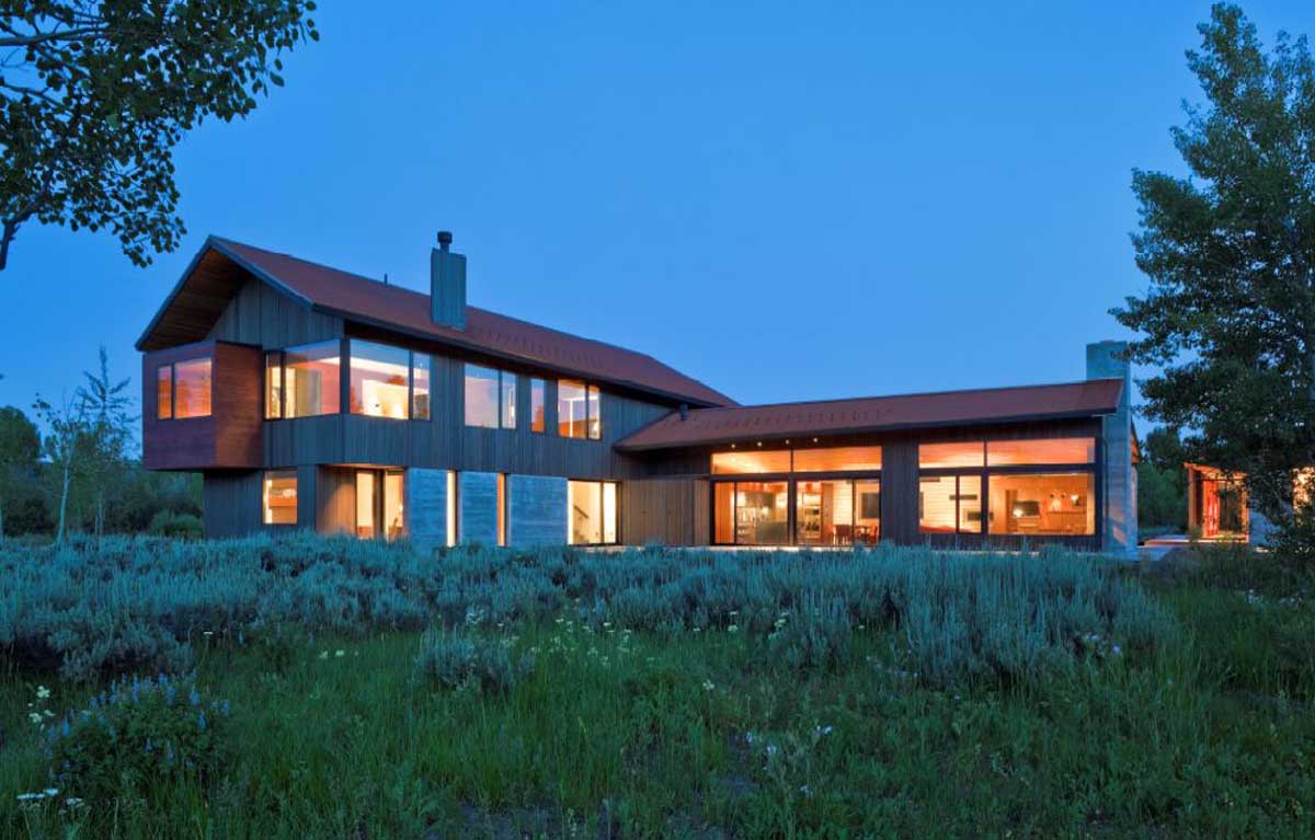 John Dodge Residence in Jackson, Wyoming by Dynia Architects