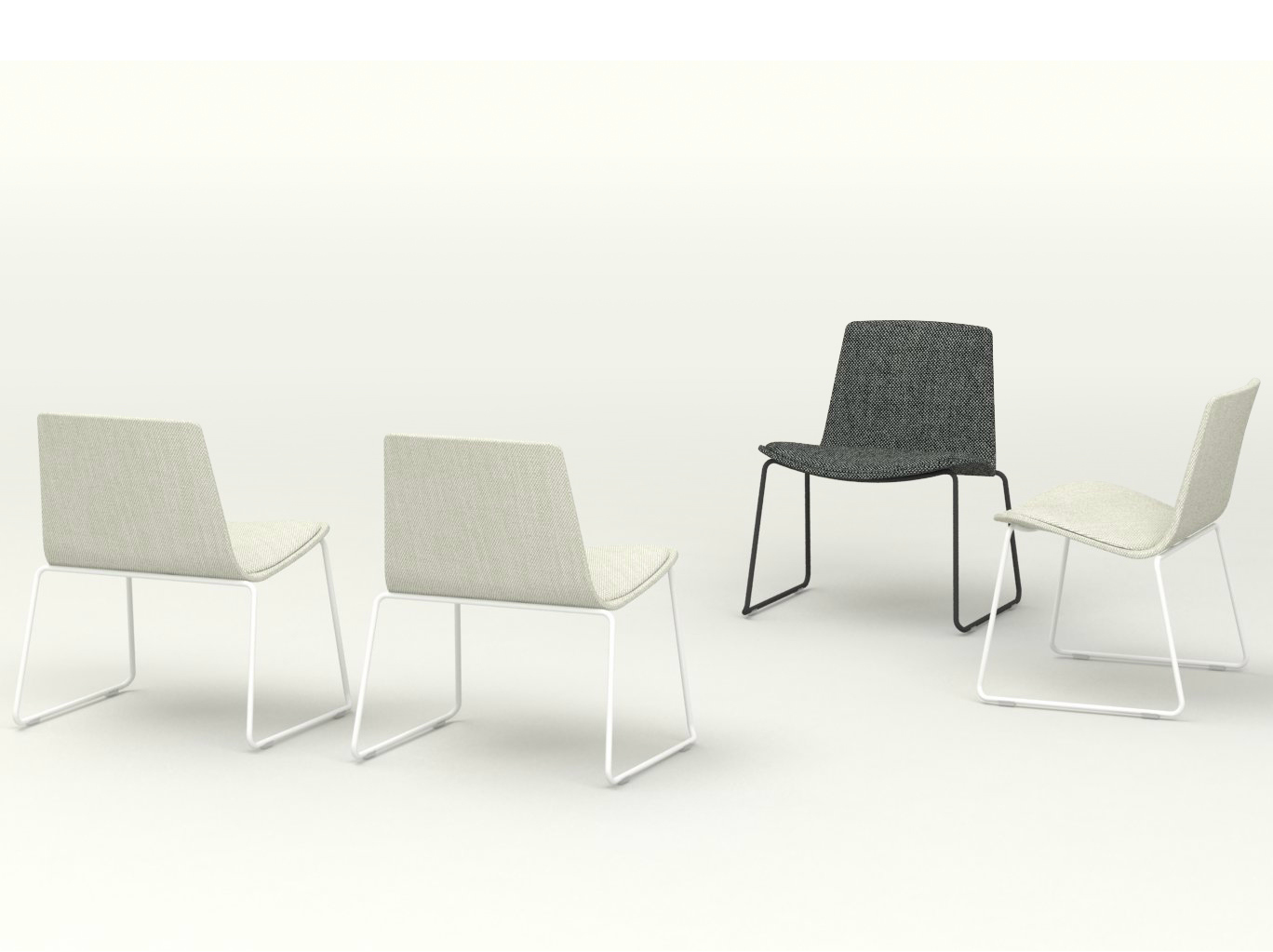 Lottus Lounge Chair by Lievore Altherr Molina for ENEA