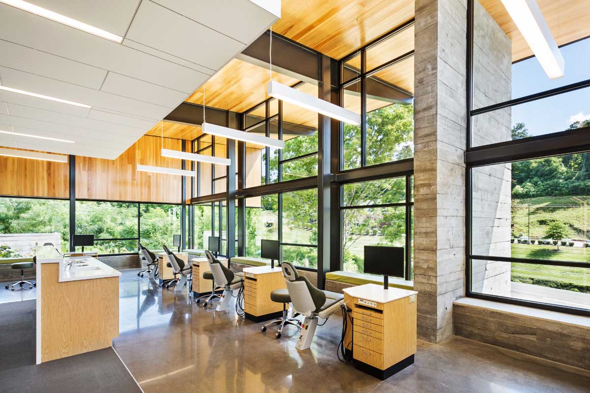 Hicks Orthodontics in Lenoir City, Tennessee by BarberMcMurry Architects