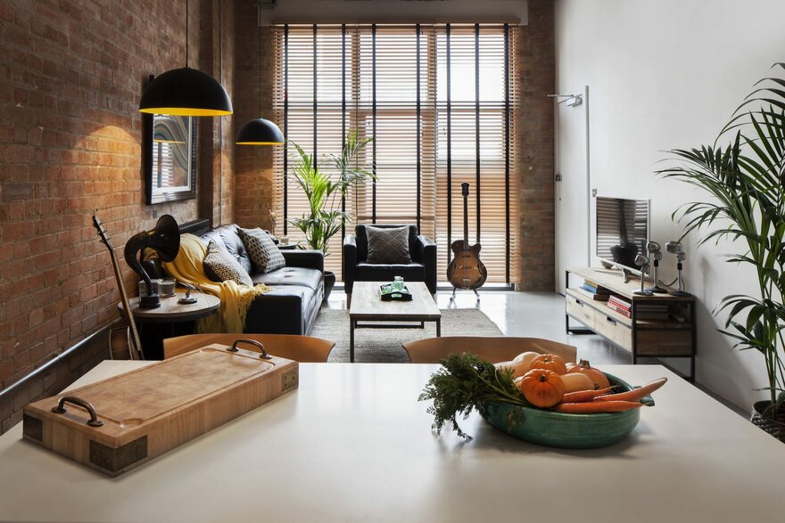 Industrial Style Flat by Orchestrate Ltd in Fulham, United Kingdom ...
