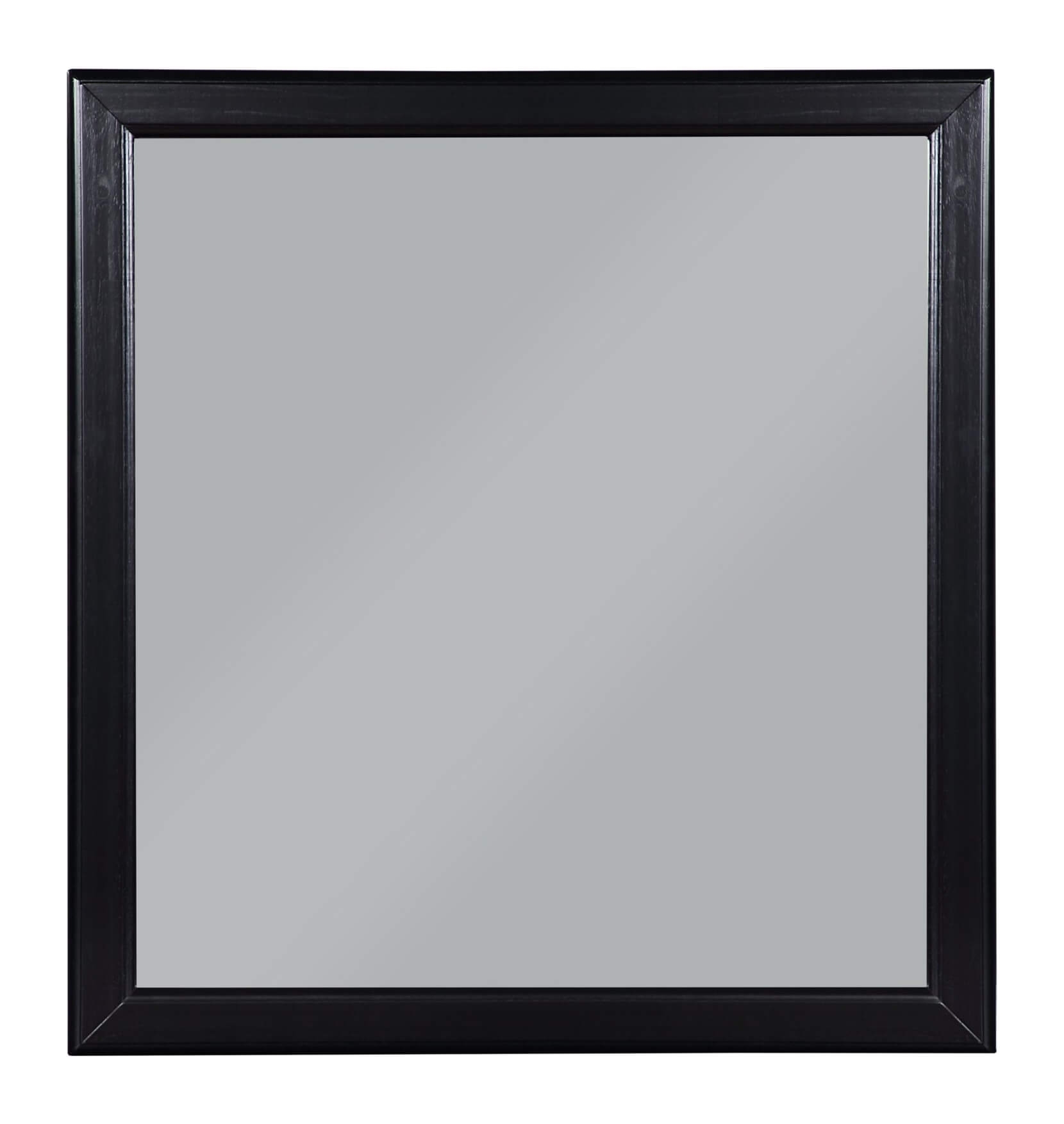 Acme Louis Philippe Wood Mirror in Black