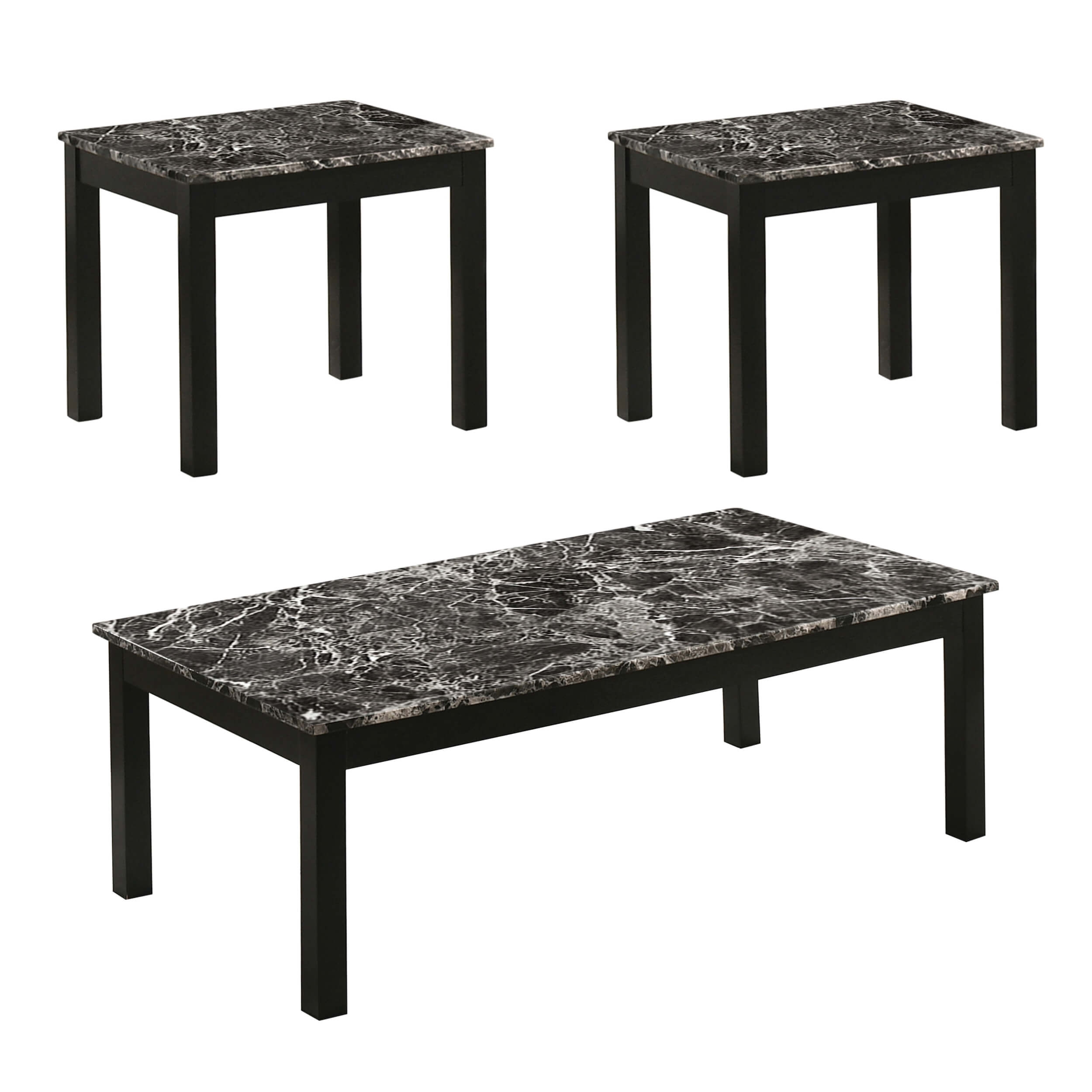 Buy Darius Faux Marble 3piece Occasional Table Set by